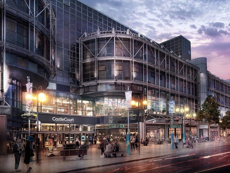 CastleCourt Shopping Centre and Debenhams repurposin, CGI